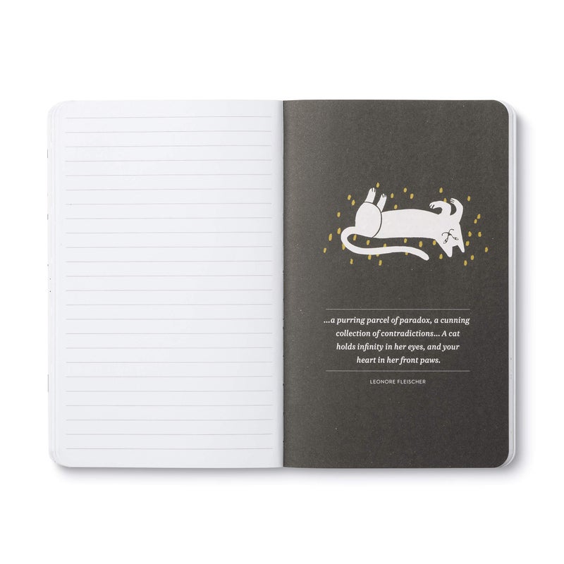 Compendium Softcover Journal - There are no ordinary cats. â€“ A Write Now Journal with 128 Lined Pages, 5â€³W x 8â€³H - Image 4